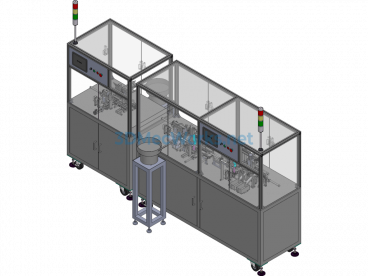 Pin Detection Automation Equipment - SolidWorks - Free Download