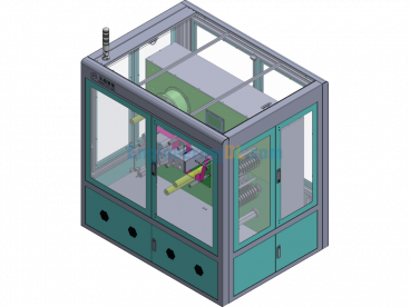 ACF Slitting Machine - SolidWorks - Free Download