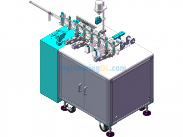 Wire Laser Welding And Cutting Machine (Including Detailed DFM) - SolidWorks - Free Download