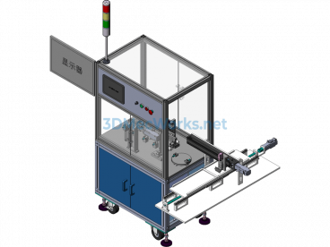 AS014-XD10 Inspection Equipment Assembly (Including DFM/BOM) - SolidWorks - Free Download
