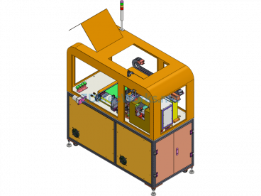PCB Board Inline Automatic Barcode Labeling Equipment - ProE  Creo.Parametric - Free Download