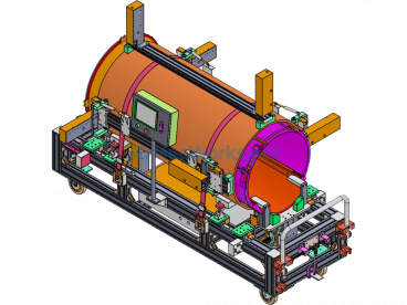 Automatic Coil Continuity Tester Machine - ProE  Creo.Parametric - Free Download