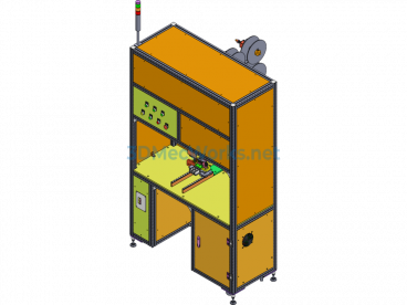 Transistor Fully Automatic Tubing Assembly Machine - ProE  Creo.Parametric - Free Download