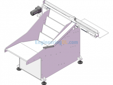 Cylindrical Hardware Feeder - SolidWorks - Free Download