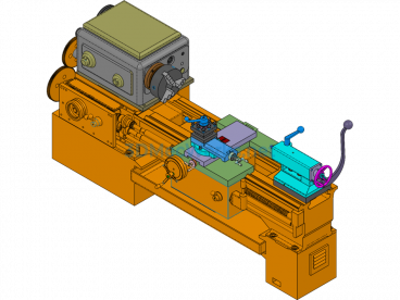 Horizontal Lathe CA6140 Complete Design Drawings - UG(NX) - Free Download