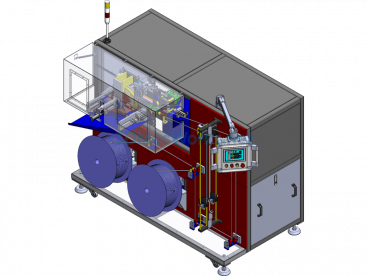 Automatic Catheter Coiling Welding Machine - SolidWorks - Free Download