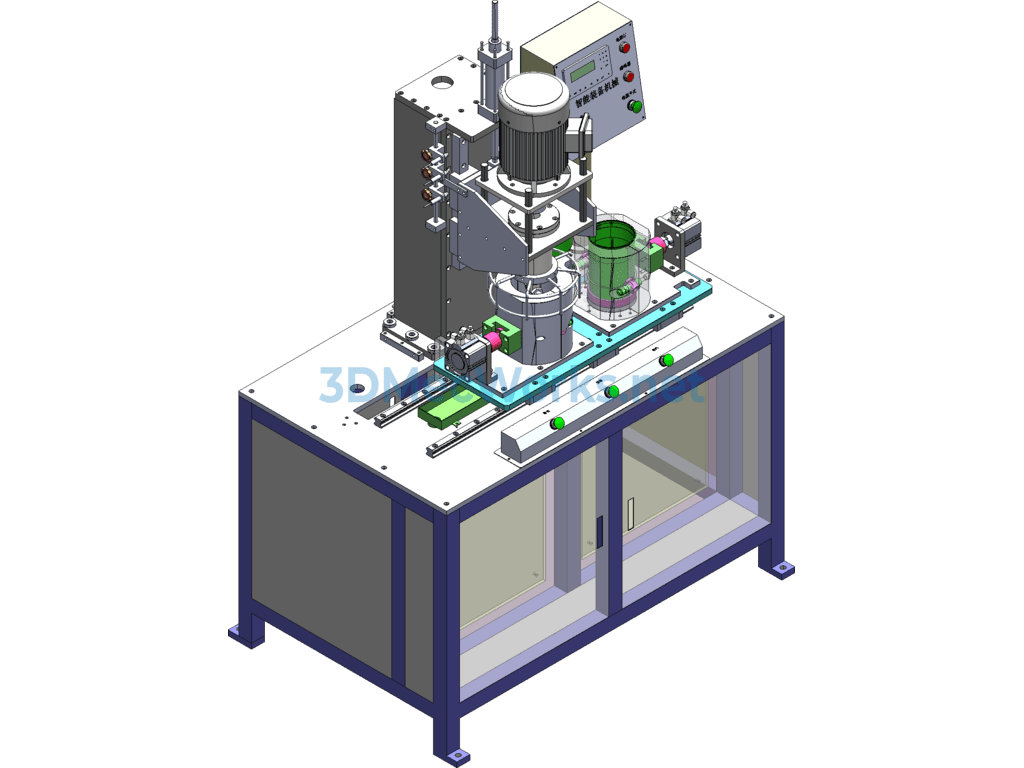 Automatic Curling Machine for Hot Water Kettle - SolidWorks - Free Download Automatic Curling Machine for Hot Water Kettle - Image 2