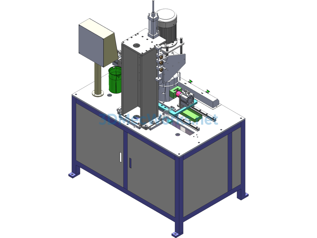Automatic Curling Machine for Hot Water Kettle - SolidWorks - Free Download Automatic Curling Machine for Hot Water Kettle - Image 3