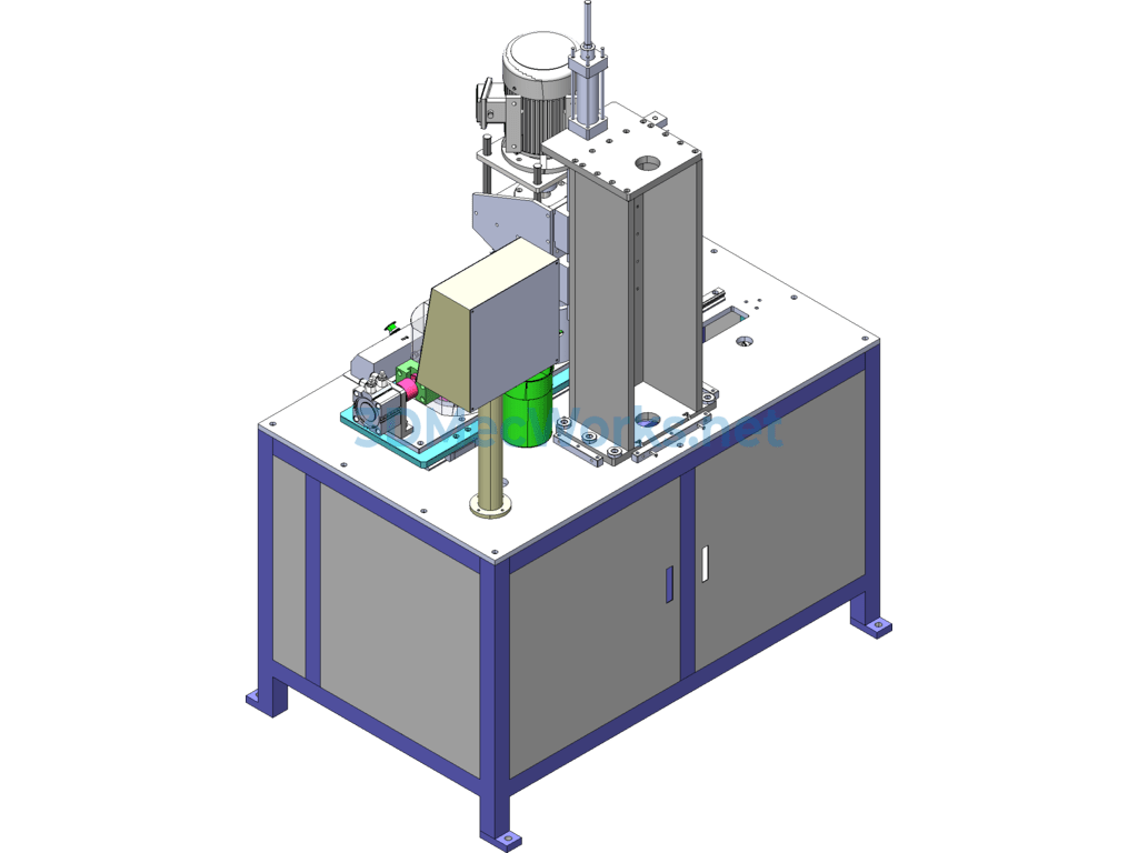 Automatic Curling Machine for Hot Water Kettle - SolidWorks - Free Download Automatic Curling Machine for Hot Water Kettle - Image 4