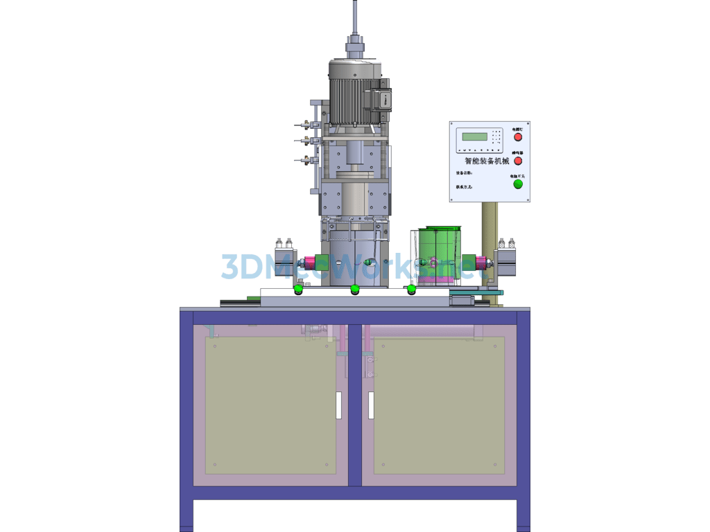 Automatic Curling Machine for Hot Water Kettle - SolidWorks - Free Download Automatic Curling Machine for Hot Water Kettle - Image 5