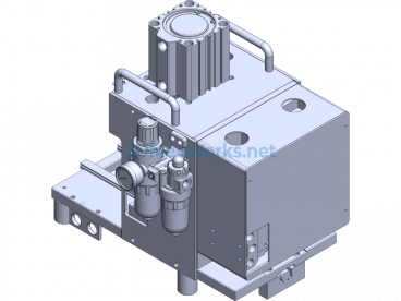 Strip Cutting Fixture (Including DFM) - SolidWorks - Free Download