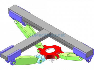 A Hybrid Five-Axis Machine Tool AB-Type Structural Design And Motion Simulation - SolidWorks - Free Download