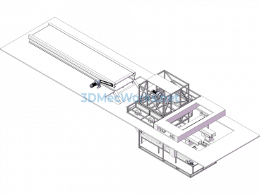 Vehicle Loading Machine (Automatic Cement Bagging And Loading) - SolidWorks  AutoCAD-ZWCAD - Free Download