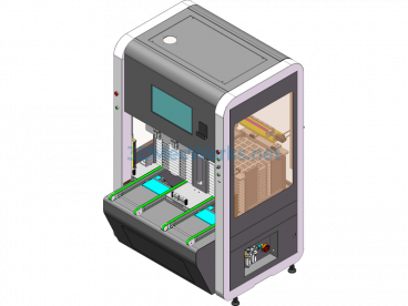 Tray Automatic Loading Machine - SolidWorks - Free Download
