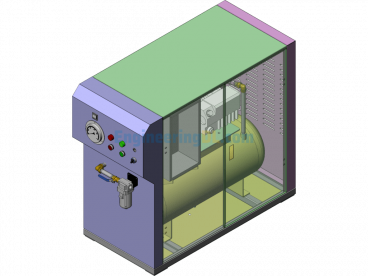 Vacuum Negative Pressure Station - SolidWorks - Free Download