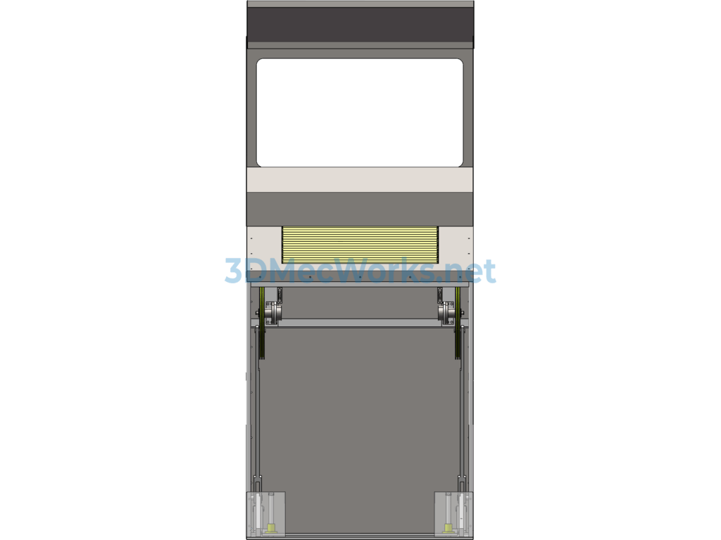 Mobile Trash Bin 3d + Engineering Drawing + Bom - SolidWorks - Free Download Mobile Trash Bin 3d + Engineering Drawing + Bom - Image 5