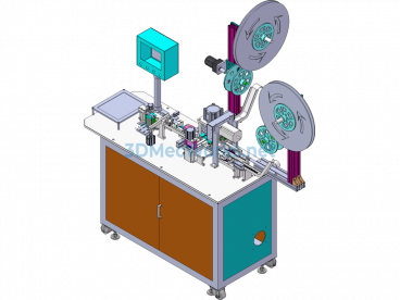 SD Card Slot PUSH-PUSH Type Fully Automatic Assembly Machine - SolidWorks - Free Download
