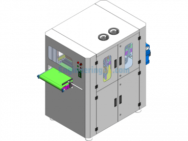 Wire Drawing Roller-Type Wire Drawing Machine - SolidWorks - Free Download