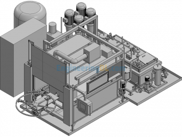 Aircraft Engine Turbofan Washing Machine - Exported - Free Download