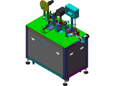2.5mm Copper Foil Wire Welding Machine (Fifth Edition) - SolidWorks - Free Download