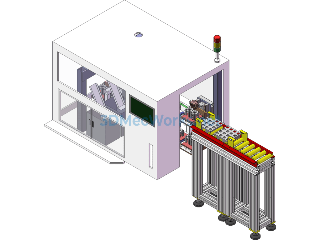 Laser Automatic Marking Machine - SolidWorks - Free Download Laser Automatic Marking Machine