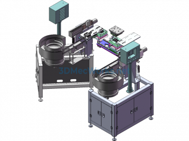 Automatic Electronic Component Shaping Machine - SolidWorks - Free Download