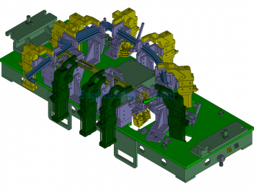 Welding Fixture For Automotive Rear Door Assembly - Exported - Free Download