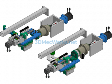 Servo Screw Rod Loading And Unloading Mechanism - Exported - Free Download