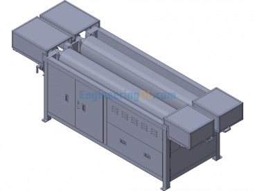 Ultrasonic Cleaning Machine With Large Rollers - Exported - Free Download