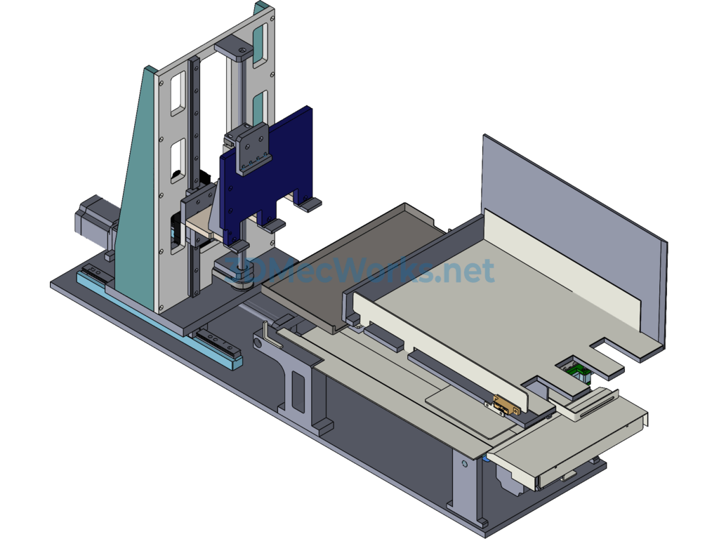 Semiconductor Packaging Equipment Db Discharge Module - ProE - Free Download Semiconductor Packaging Equipment Db Discharge Module - Image 3
