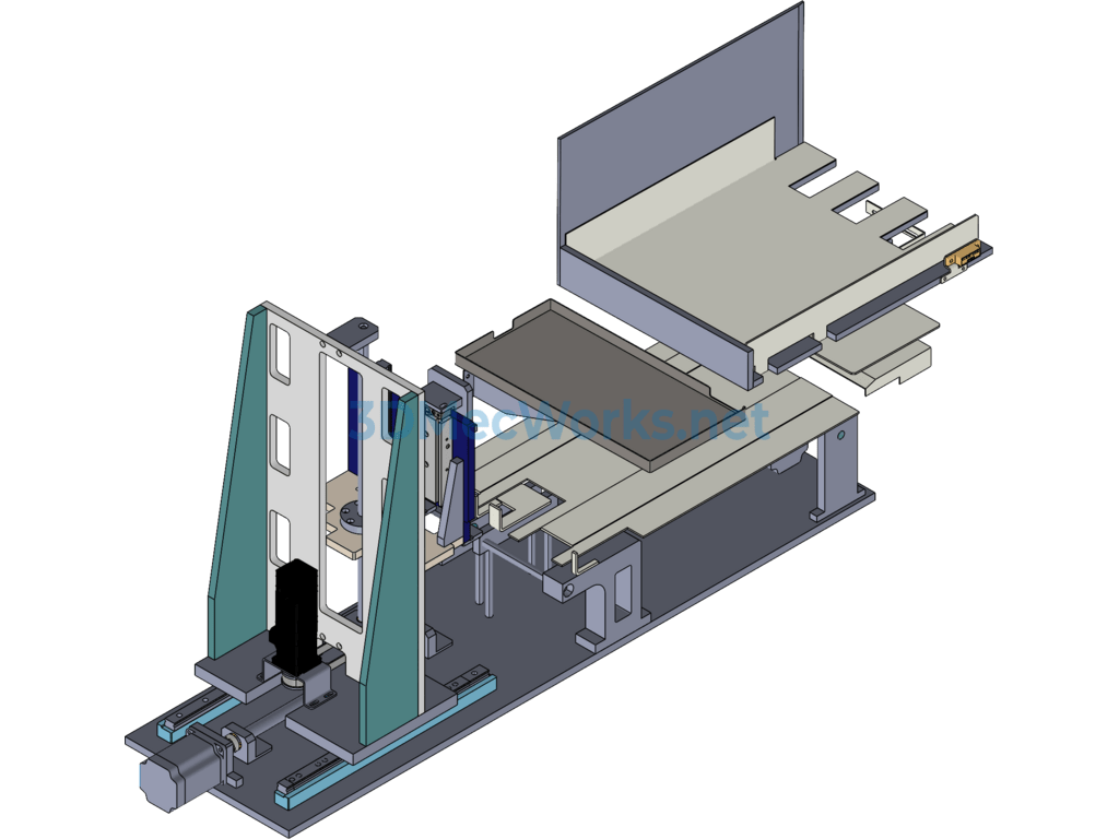 Semiconductor Packaging Equipment Db Discharge Module - ProE - Free Download Semiconductor Packaging Equipment Db Discharge Module - Image 4