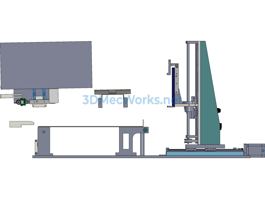 Semiconductor Packaging Equipment Db Discharge Module - ProE - Free Download Semiconductor Packaging Equipment Db Discharge Module - Image 5