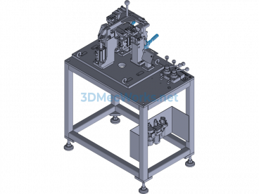 Front Foot Left And Right Side Welding Assembly Combination Fixture - Exported - Free Download
