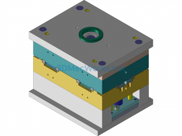 Square Electrical Box Injection Mold 3D+CAD Drawings - UG(NX)  AutoCAD-ZWCAD - Free Download