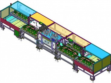 A Well-Known Joint Venture Brand's Car Spoiler Assembly Line - SolidWorks - Free Download