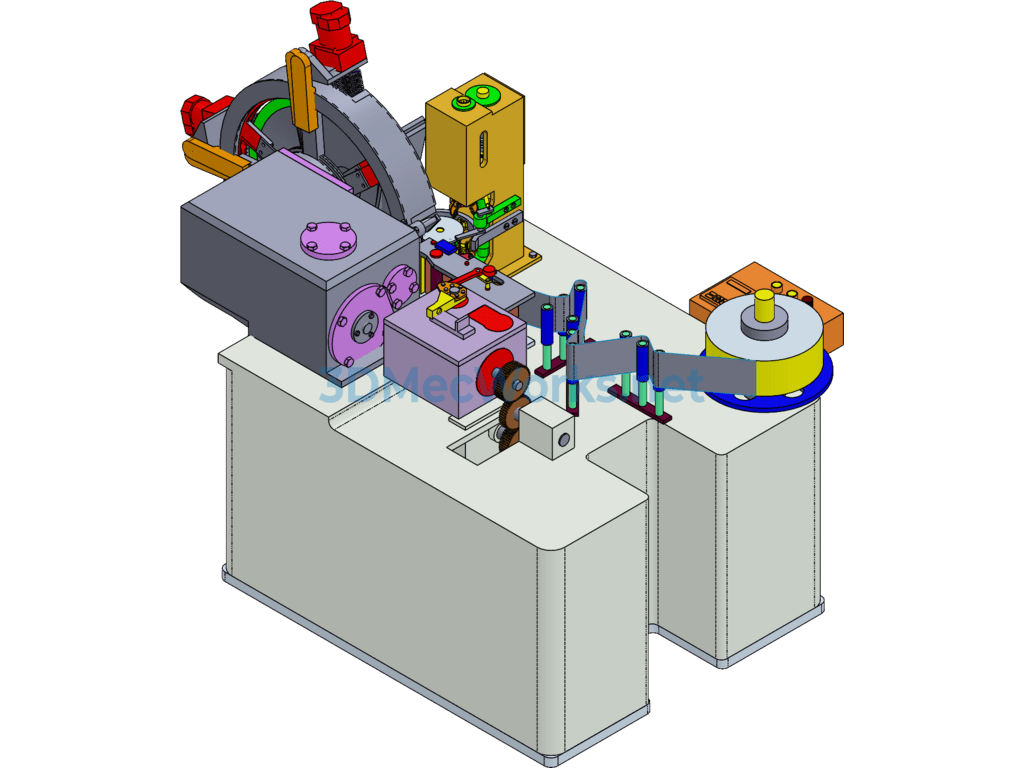 Double Twist Candy Wrapping Machine - ProE - Free Download Double Twist Candy Wrapping Machine