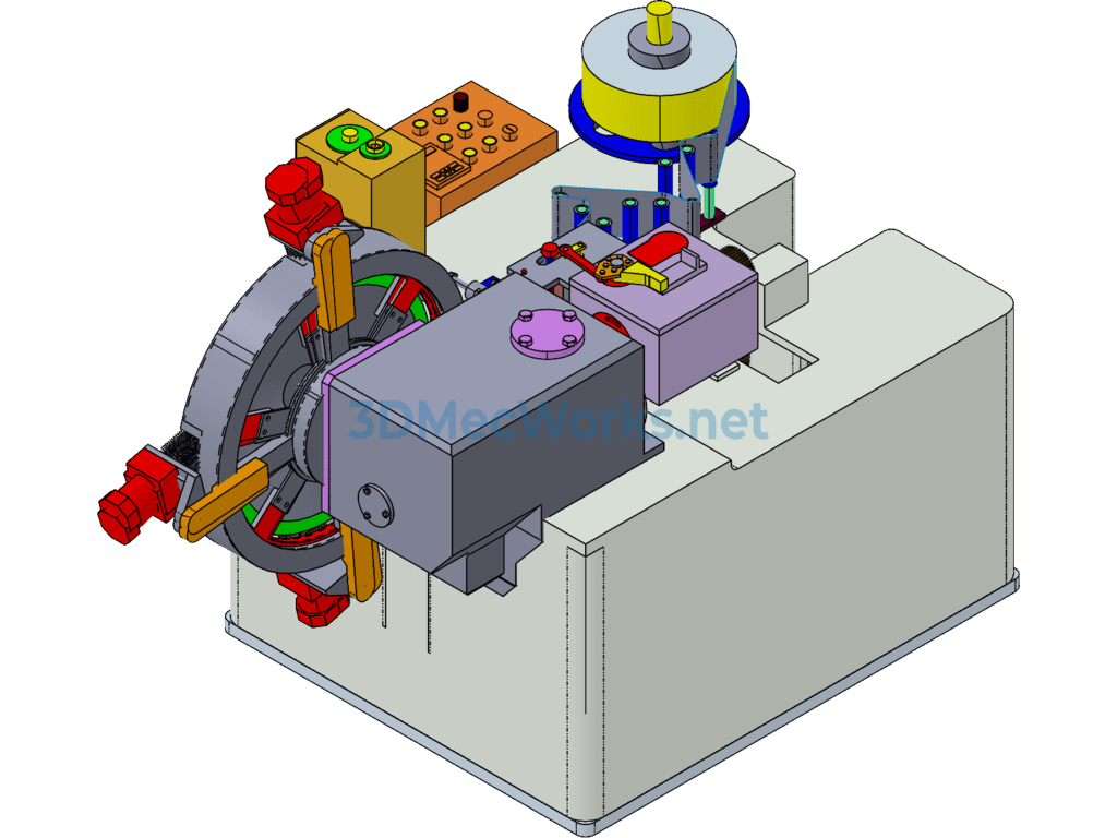 Double Twist Candy Wrapping Machine - ProE - Free Download Double Twist Candy Wrapping Machine - Image 2