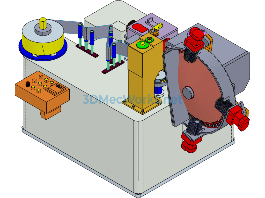Double Twist Candy Wrapping Machine - ProE - Free Download Double Twist Candy Wrapping Machine - Image 3