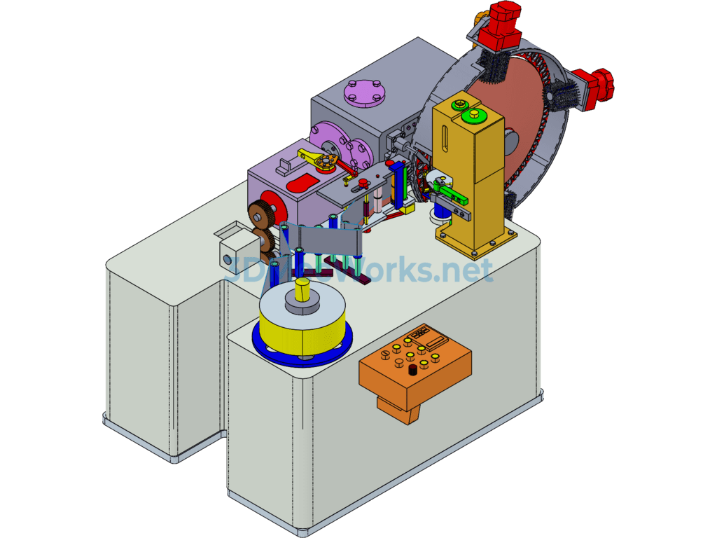 Double Twist Candy Wrapping Machine - ProE - Free Download Double Twist Candy Wrapping Machine - Image 4