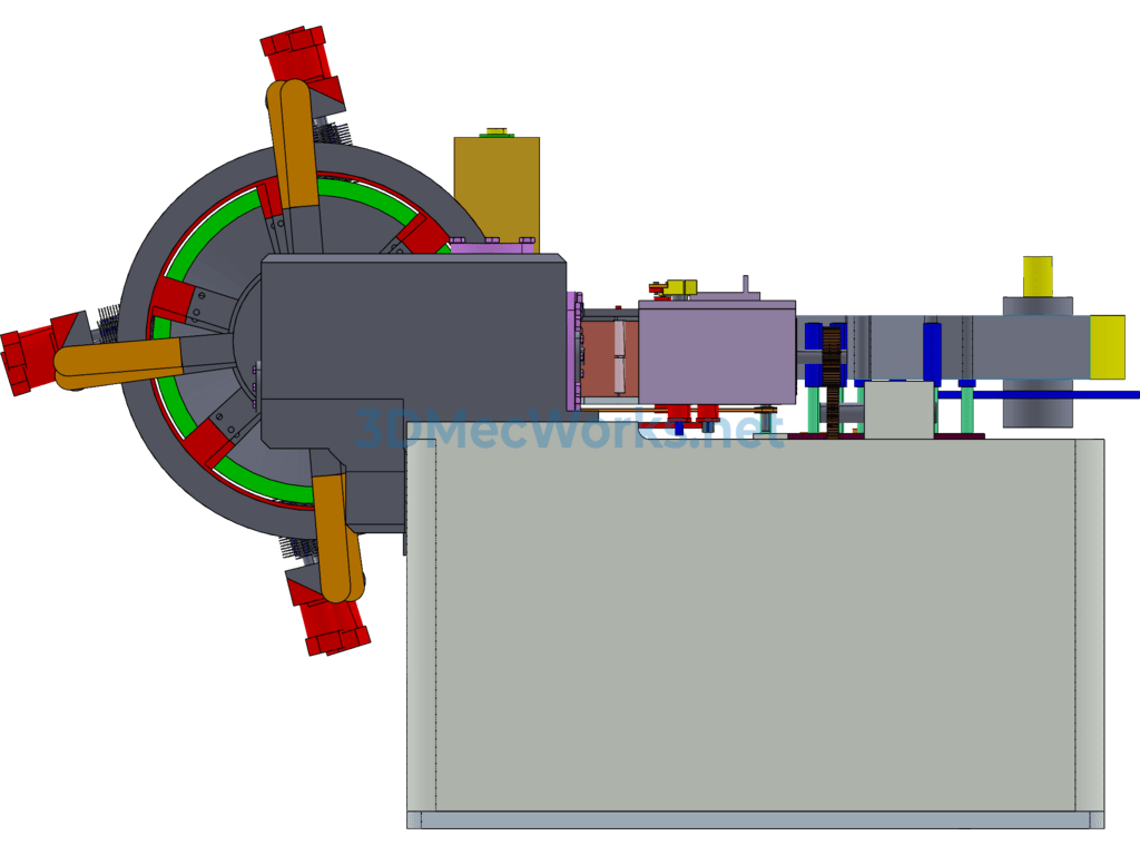 Double Twist Candy Wrapping Machine - ProE - Free Download Double Twist Candy Wrapping Machine - Image 5