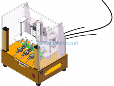 Automated Panel Testing Fixture - SolidWorks - Free Download
