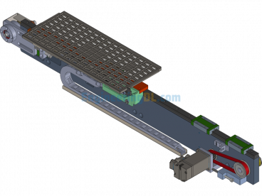 Single Tray Handling Mechanism - ProE  Creo.Parametric - Free Download
