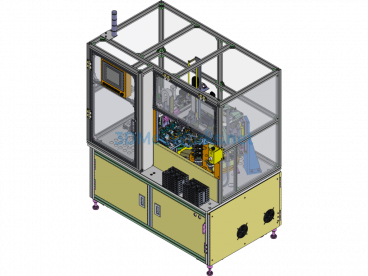 Hard Disk Actuator Bearing Adhesive Application Machine - ProE  Creo.Parametric - Free Download