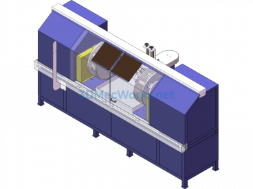 Automobile Wall-Mounted Welding Special Machine - SolidWorks - Free Download