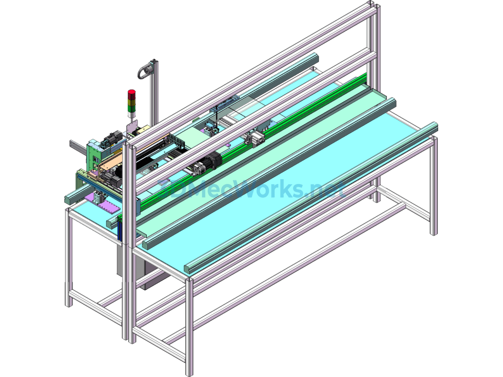 Online Pcba Dispensing Machine - SolidWorks - Free Download Online Pcba Dispensing Machine - Image 4