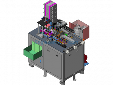 Automated O-Ring Seal Leak Test Machine - SolidWorks - Free Download