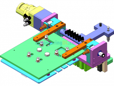 Adsorption 180° Flipping Mechanism - SolidWorks - Free Download