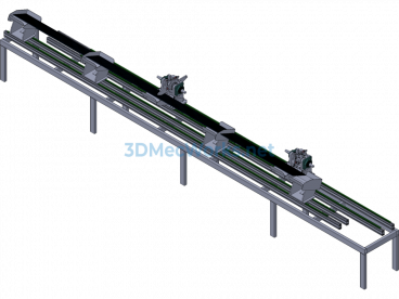 Pipe Fitting Stacking Cam Feeding Mechanism - ProE  Creo.Parametric - Free Download