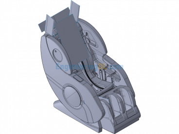 Design Of Massage Chair Shared Structure Drawings - Creo.Parametric - Free Download