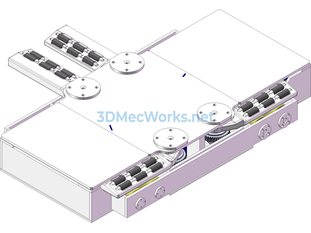Three-Dimensional Warehouse Clamp Carriage - SolidWorks - Free Download Three-Dimensional Warehouse Clamp Carriage - Image 2